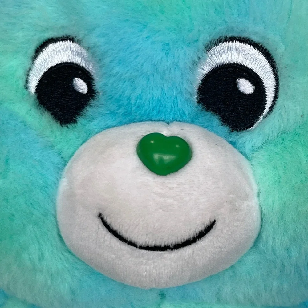 Care Bears Togetherness Bear Plush Stuffed‎ Animal Rainbow Earth Heart